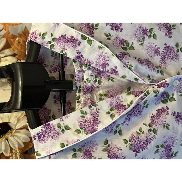 Carole XL Floral Button-Up Pajama Set NWT - Picture 2 of 5